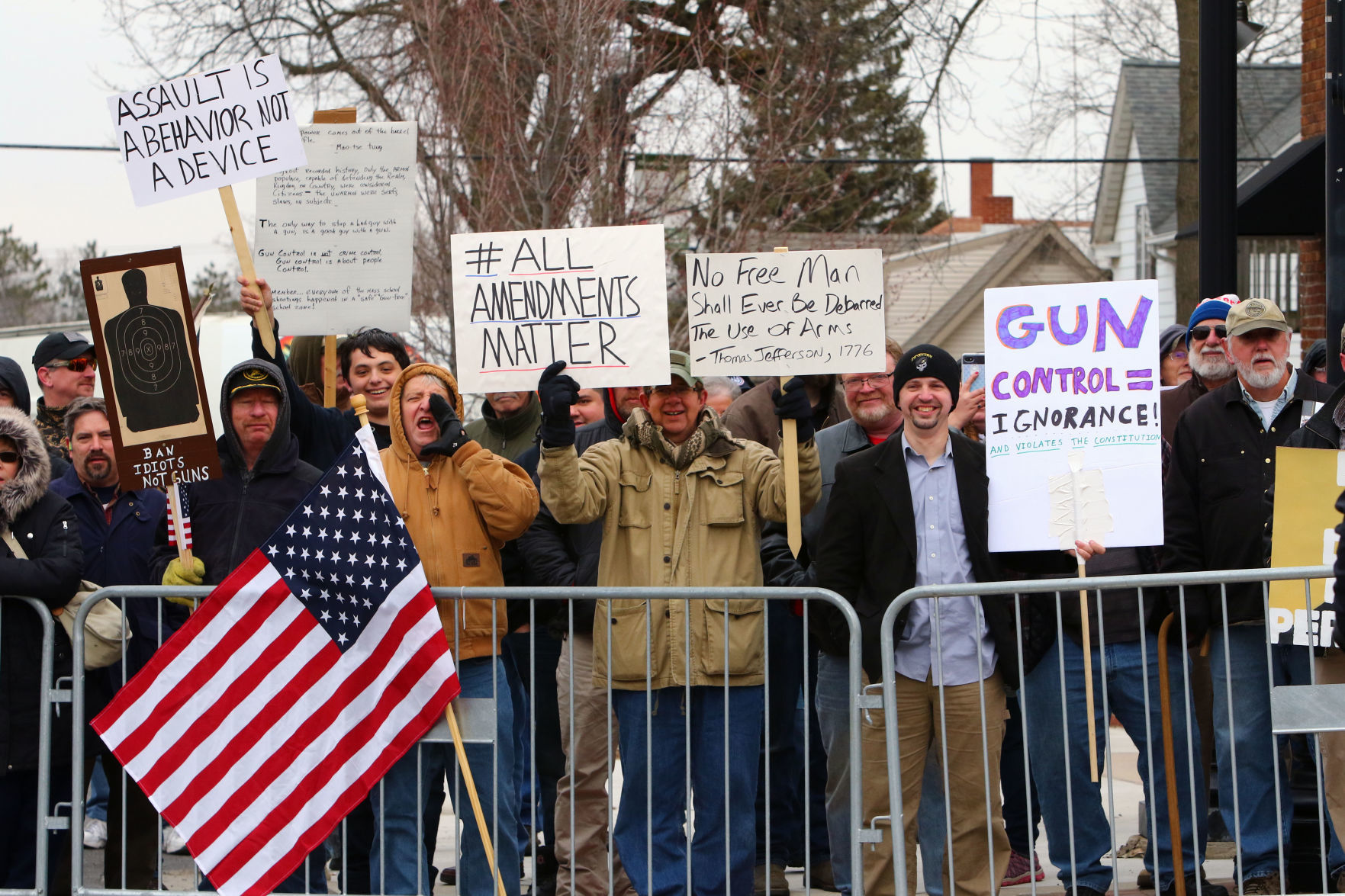 March for Our Lives Counterprotesters